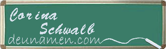Corina Schwalb Visitenkarte